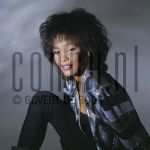 04-03-1985 Whitney Houston at studio in Amterdam, The Netherlands. March 04, 1985.

[keywords]Posed, Eye Contact, Smiling[/keywords]